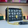 Black Bvlgari Serpenti Quilted Leather Shoulder Bag