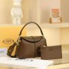 Brown Tod's Apa Micro Leather Top Handle Bag