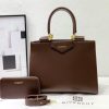 Givenchy Antigona Dark Brown Leather Tote Bag