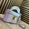Pink Croc JW PEI Vanity Case Bag